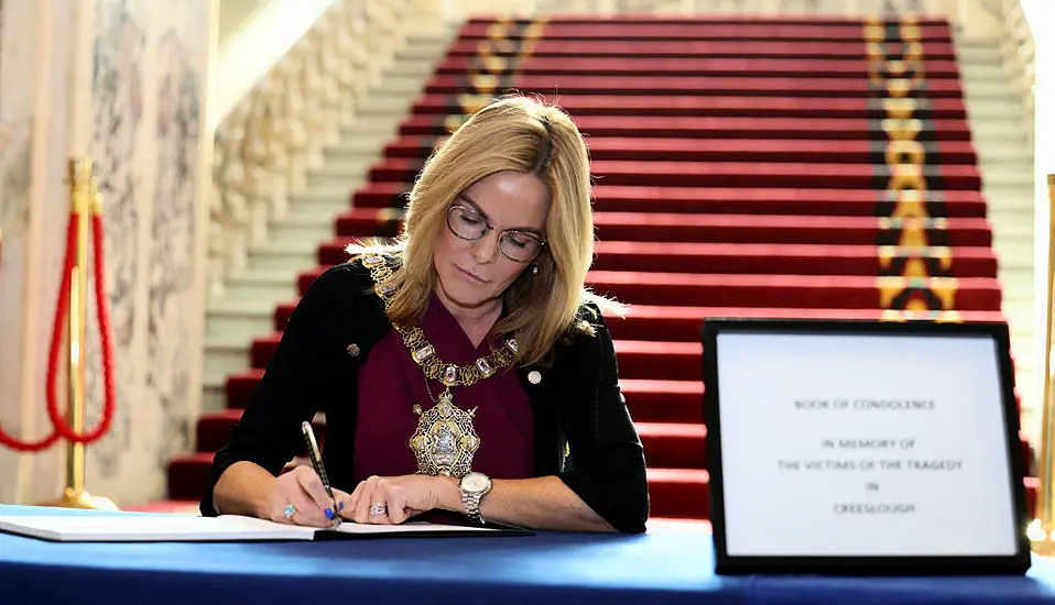 Books Of Condolence Open Across Ireland For Creeslough Victims