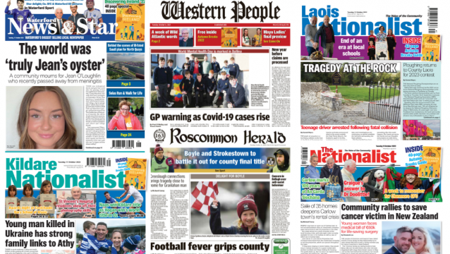 What The Regional Papers Say: Country Mourns Creeslough Victims; Teen Arrested Over Fatal Crash