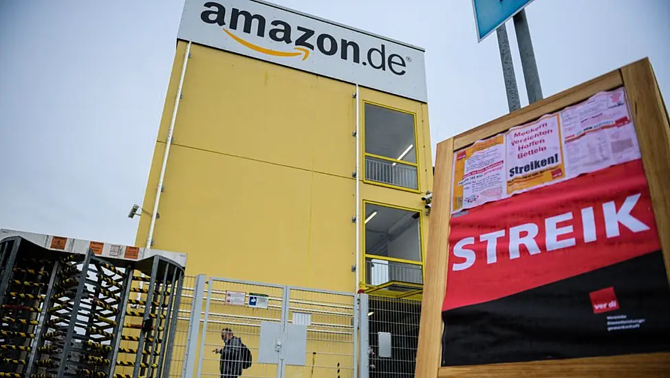 German Union Calls On Amazon Workers To Strike During Sale