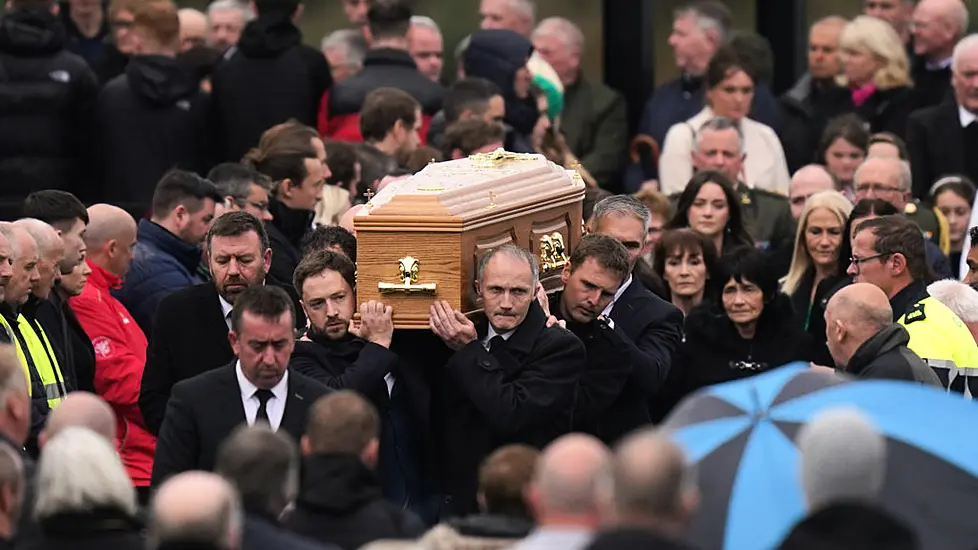 Mist Looms Over Creeslough As Mourners Start The Long Goodbyes