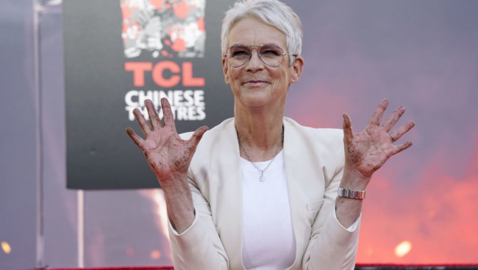 Jamie Lee Curtis Calls Herself A ‘Dot-Connector’ As She Cements Her Handprints