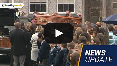 Video: Creeslough Funerals; Cab Seize Mansion Linked To Daniel Kinahan