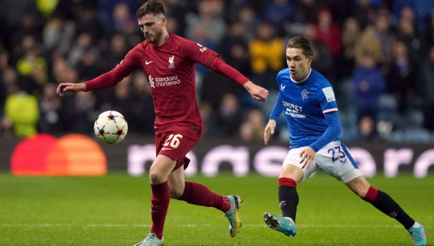 Andy Robertson Challenges Liverpool To Maintain ‘Intensity’ Of Win Over Rangers