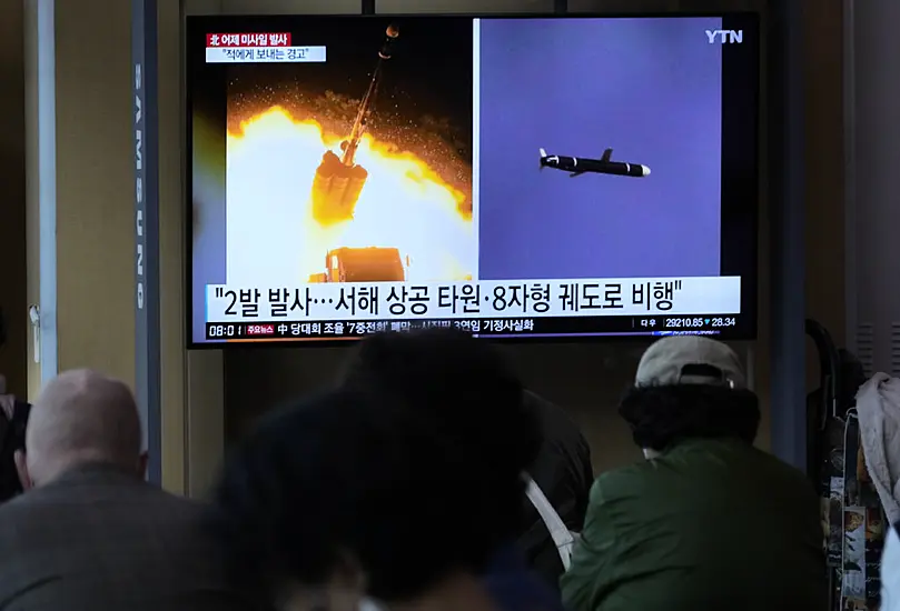 North Korea Launches Missile And Flies Warplanes Near South Korean Border