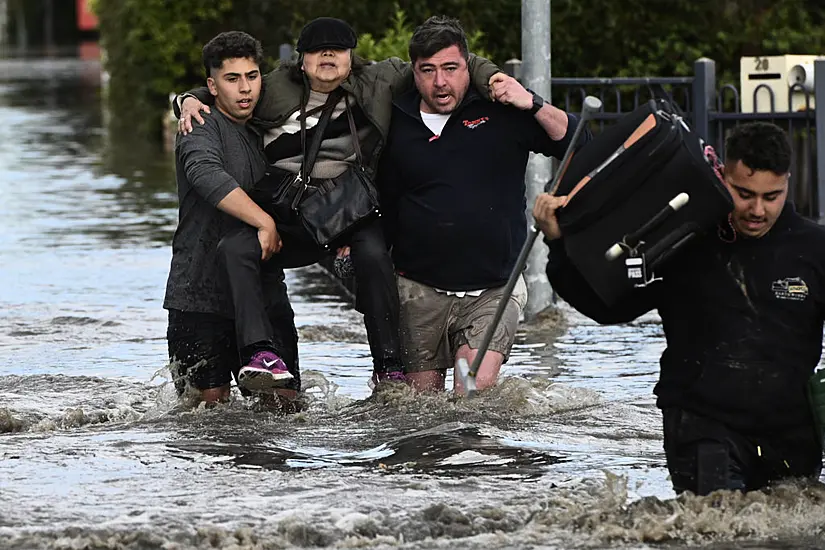 Homes Inundated By Swollen Rivers In Australian Floods