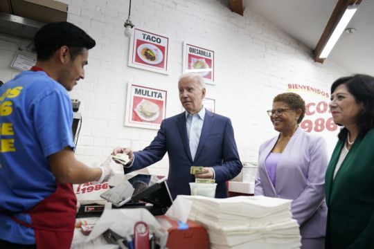 Biden Pushes Lower Prescription Drug Costs In Mid-Term Campaign