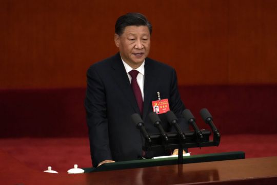 China’s President Xi Jinping Calls For Military Growth Amid Tension With Us