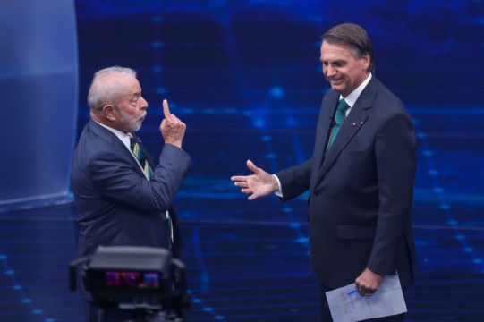 Da Silva And Bolsonaro Clash In First One-On-One Brazilian Presidential Debate
