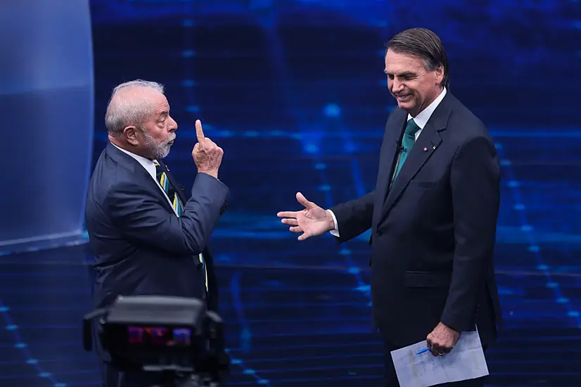 Da Silva And Bolsonaro Clash In First One-On-One Brazilian Presidential Debate