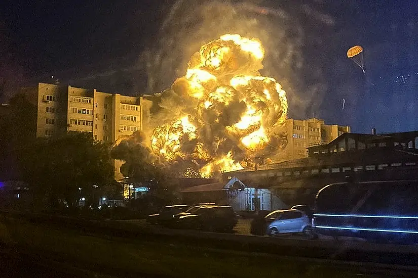 Four Dead As Fireball Engulfs Apartment Building After Russian Jet Crashes