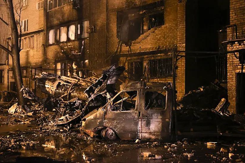 13 Dead After Russian Warplane Crashes Into Apartment Block