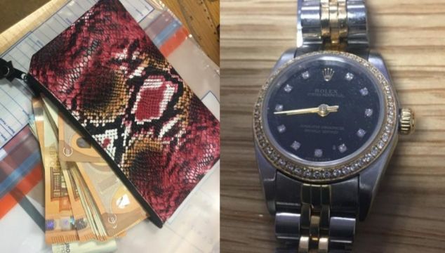 Cab Seize Diamond Rolex And €48,000 In Dublin City Centre