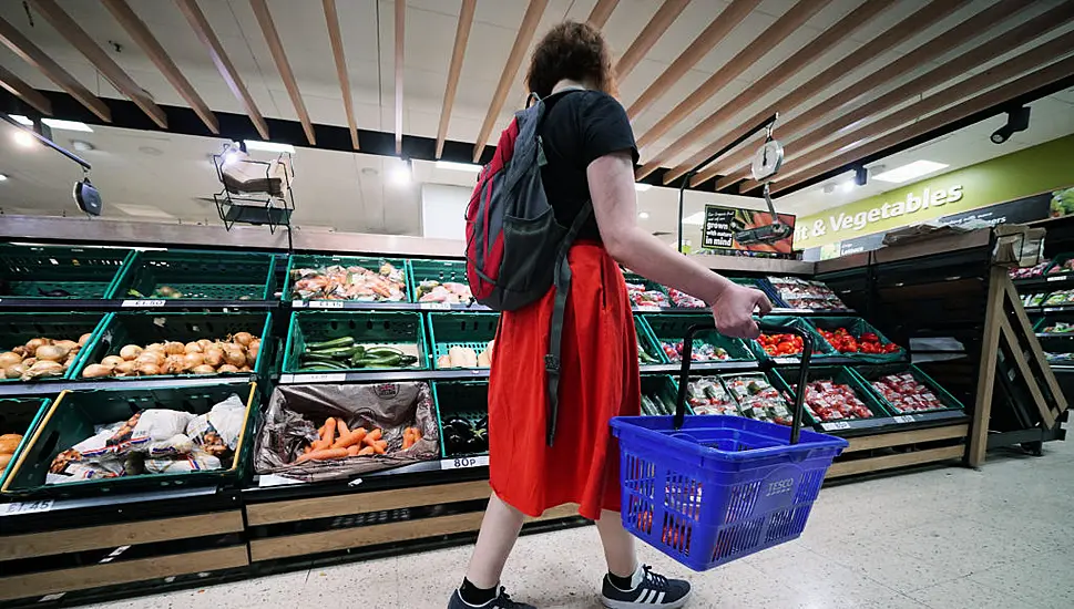 Uk Inflation Surges Back To 40-Year High After Food Prices Soar