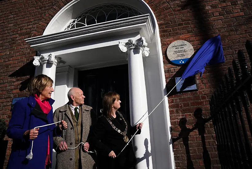 Plaque To Woman Who Shot At Mussolini Unveiled In Dublin