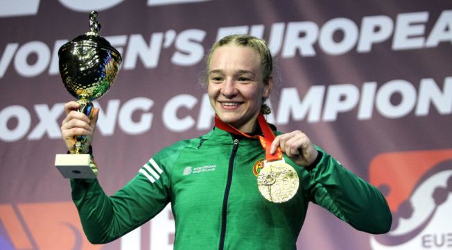 World Champion Boxer Amy Broadhurst Named Irish Times Sportswoman Of The Year