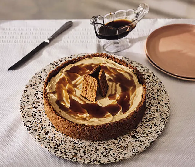 Gino D’acampo’s Biscoff And Espresso Cheesecake