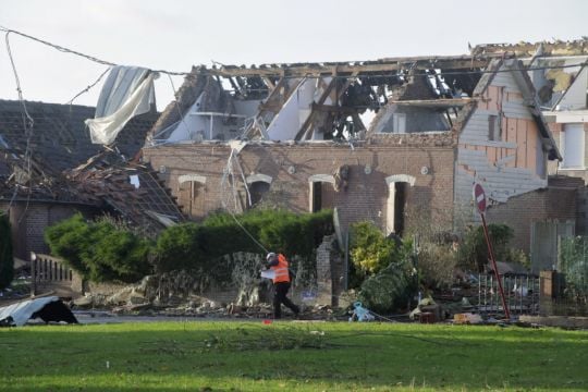 Tornado-Type Winds Cause Destruction In Northern France