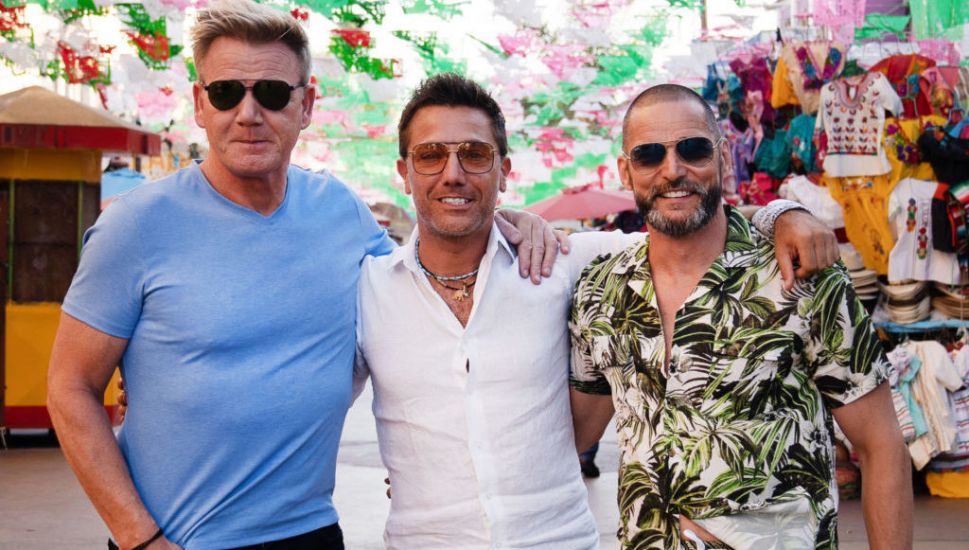 Gordon Ramsay Goes To Spain With Gino D’acampo And First Dates Star Fred Sirieix