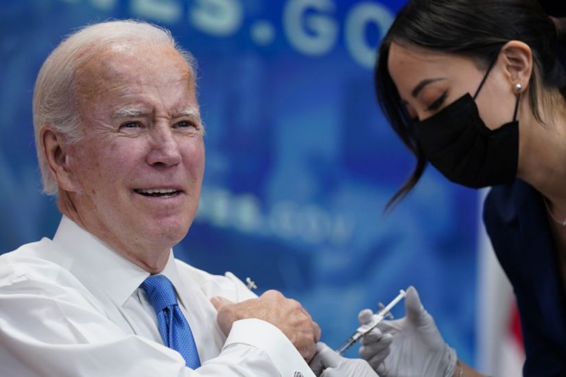 Joe Biden Gets Updated Covid-19 Booster Shot