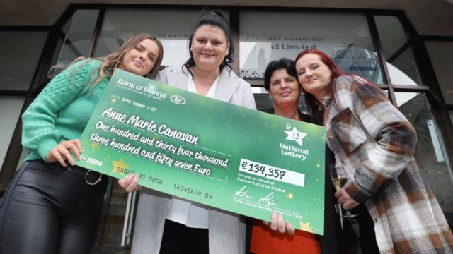 Westmeath Family Wins €134,357 In National Lottery Draw