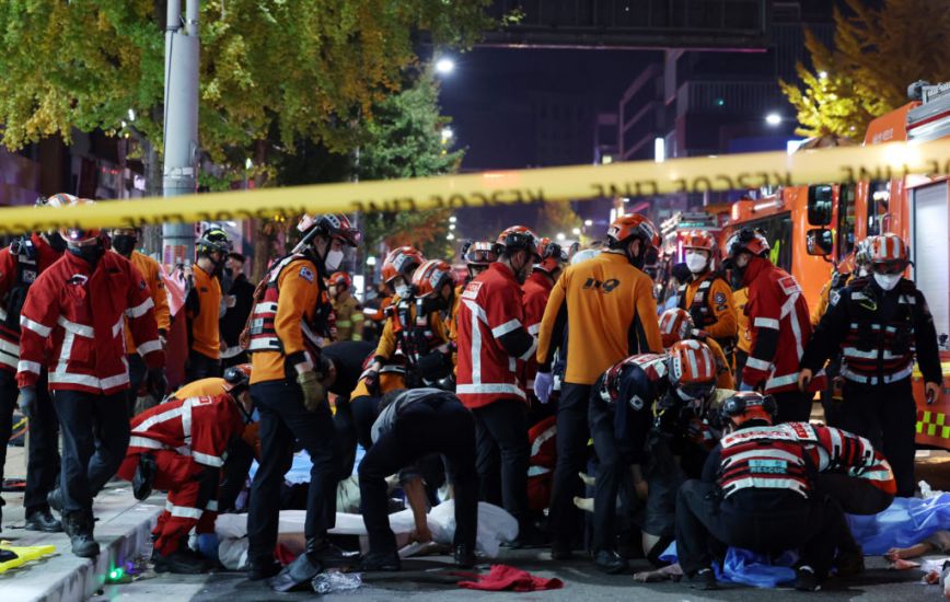 At Least Nine Dead And 100 Injured After Halloween Crowd Surge In Seoul