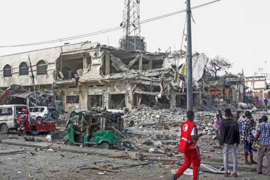 Two Explosions Rock Somalia’s Capital, Leaving At Least 30 Dead