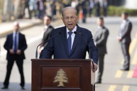 Lebanon’s President Quits At End Of Term Without Being Replaced