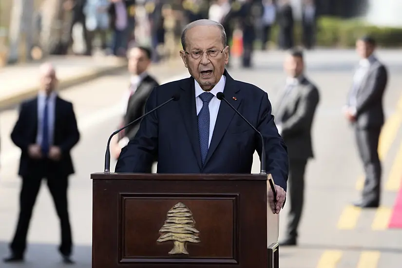 Lebanon’s President Quits At End Of Term Without Being Replaced