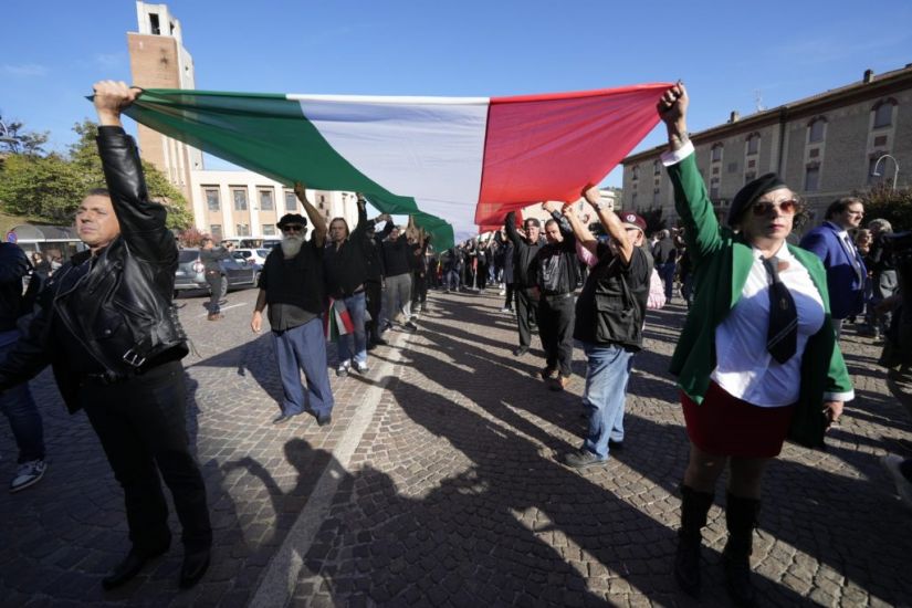 Sympathisers Mark Centenary Of Mussolini’s Rise To Power In Italy