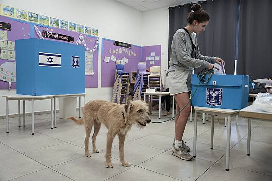 Israelis Vote In National Elections As Netanyahu Hopes For Comeback