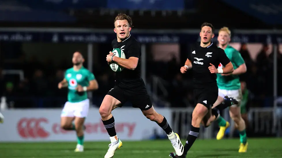 All Blacks Xv Outclass Ireland A At The Rds