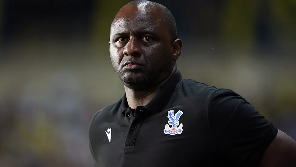 Patrick Vieira Aiming To Cure Travel Sickness When Crystal Palace Visit West Ham