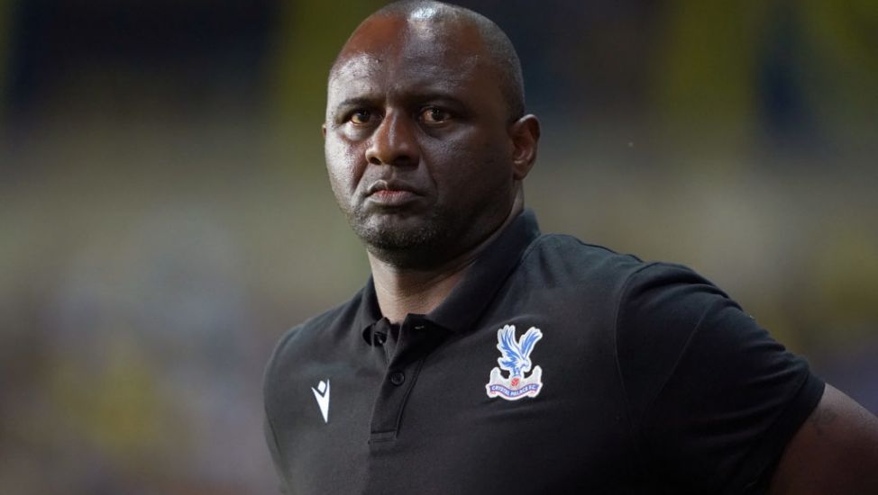 Patrick Vieira Aiming To Cure Travel Sickness When Crystal Palace Visit West Ham