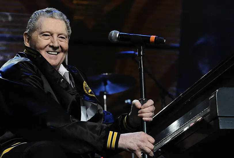 Family, Friends And Fans Say Tearful Goodbye To Jerry Lee Lewis