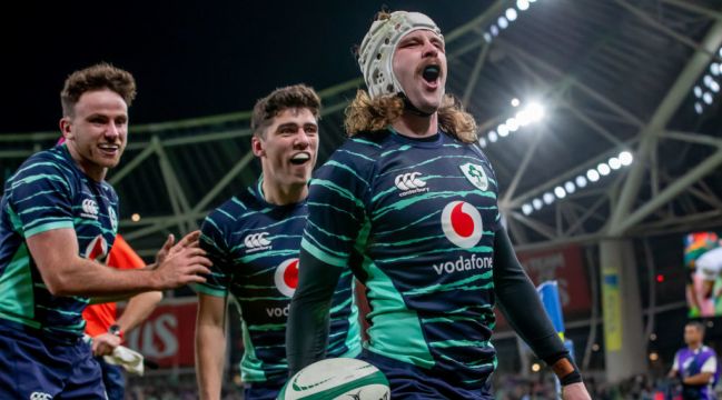 Ireland Shrug Off Injury Setbacks To Dig In For Tense Win Over South Africa