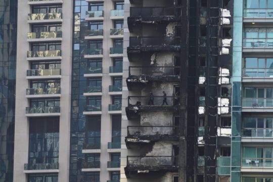 Fire In Dubai High-Rise Near World’s Tallest Building Fuelled By Cladding