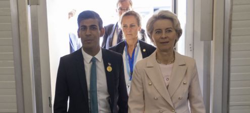 Sunak And Von Der Leyen Agree On Need To ‘Work Together’ To End Protocol Row
