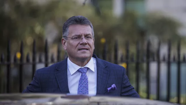 Sefcovic: Great Britain-Northern Ireland Checks Agreement Possible In Weeks With Political Will