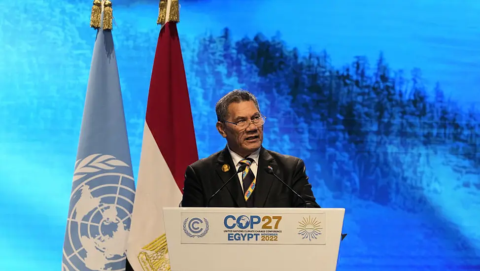 Global Treaty Needed To Stop Spread Of Fossil Fuel Energy, Says Island Leader