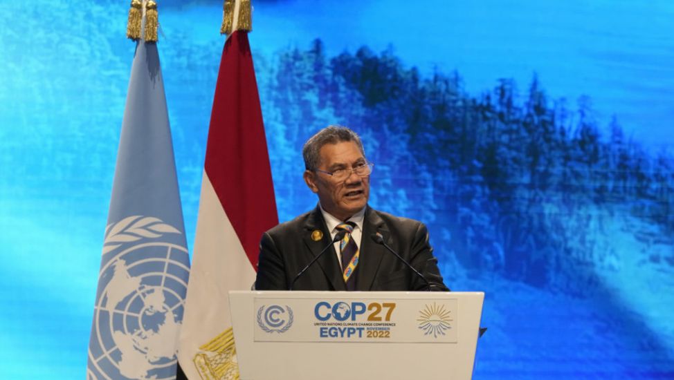 Global Treaty Needed To Stop Spread Of Fossil Fuel Energy, Says Island Leader