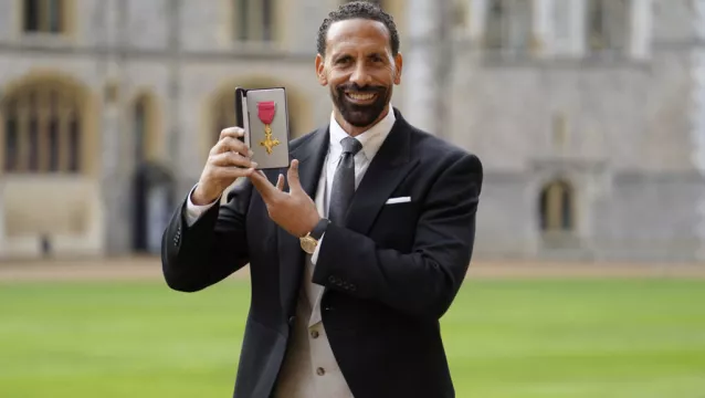 Ferdinand Reflects On Work To Create ‘Positive Change’ As He Collects Obe Honour