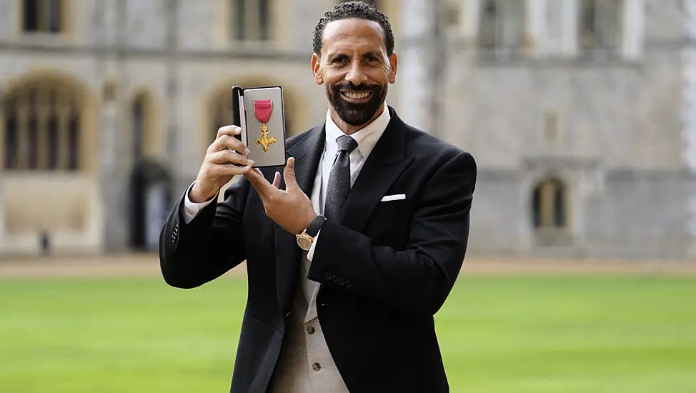 Ferdinand Reflects On Work To Create ‘Positive Change’ As He Collects Obe Honour