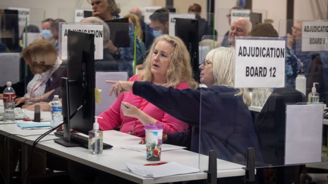 Voting Machine Problems In Battleground Arizona Seized On By Trump, Election Deniers
