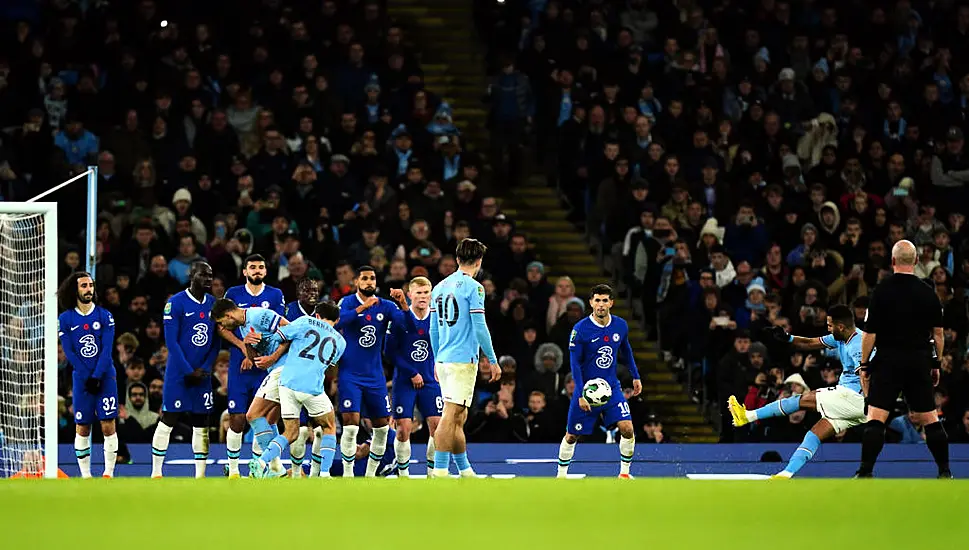 Riyad Mahrez And Julian Alvarez Score As Manchester City Brush Aside Chelsea