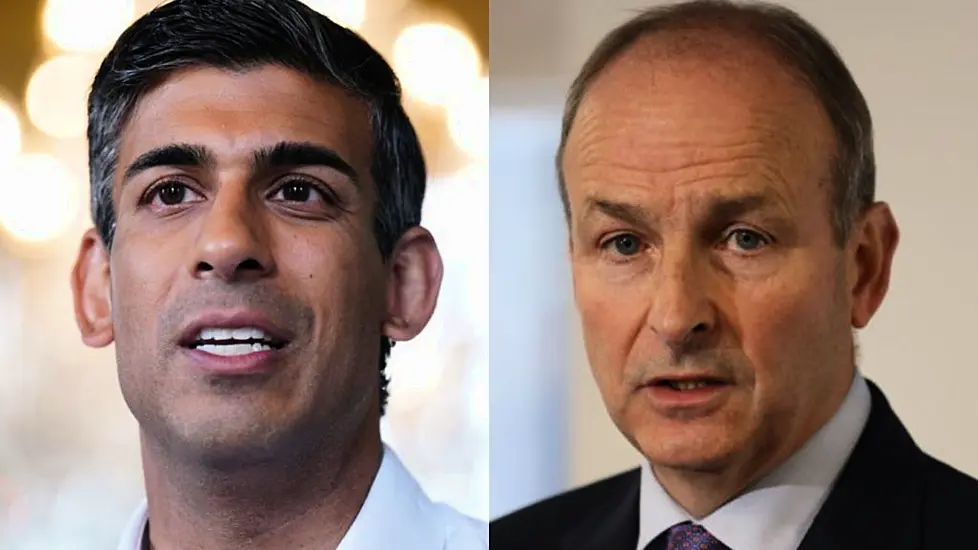 Micheál Martin And Rishi Sunak Seek To Rebuild Relations At British-Irish Summit