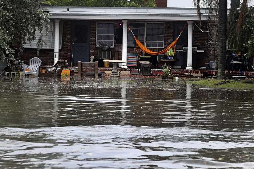 Homes Evacuated As Tropical Storm Nicole Batters Florida