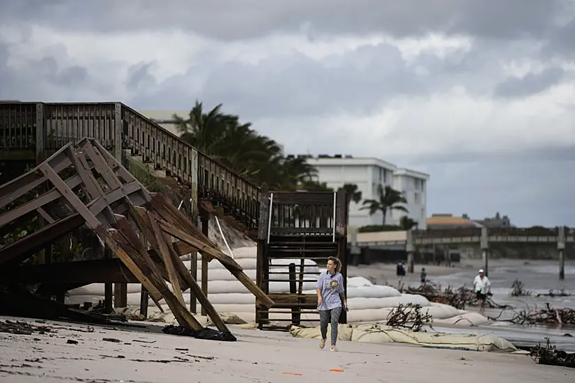 Tropical Storm Nicole Weakens As It Moves North Into Georgia