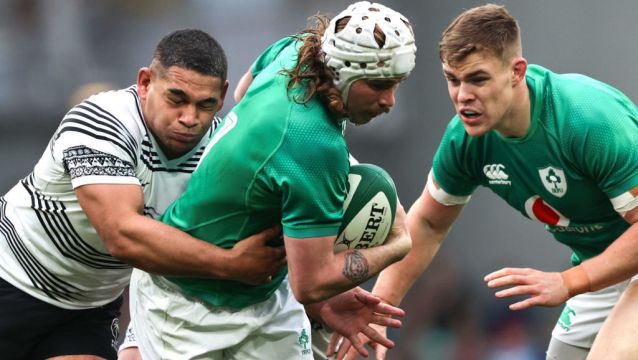 Nick Timoney Weighs In With Try Double As Much-Changed Ireland Beat 14-Man Fiji