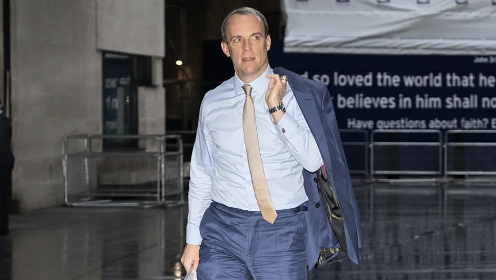 Tory Mps Defend Raab Against Claims He Created ‘Culture Of Fear’