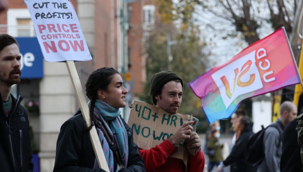 Cost-Of-Living Protests Held Across Ireland